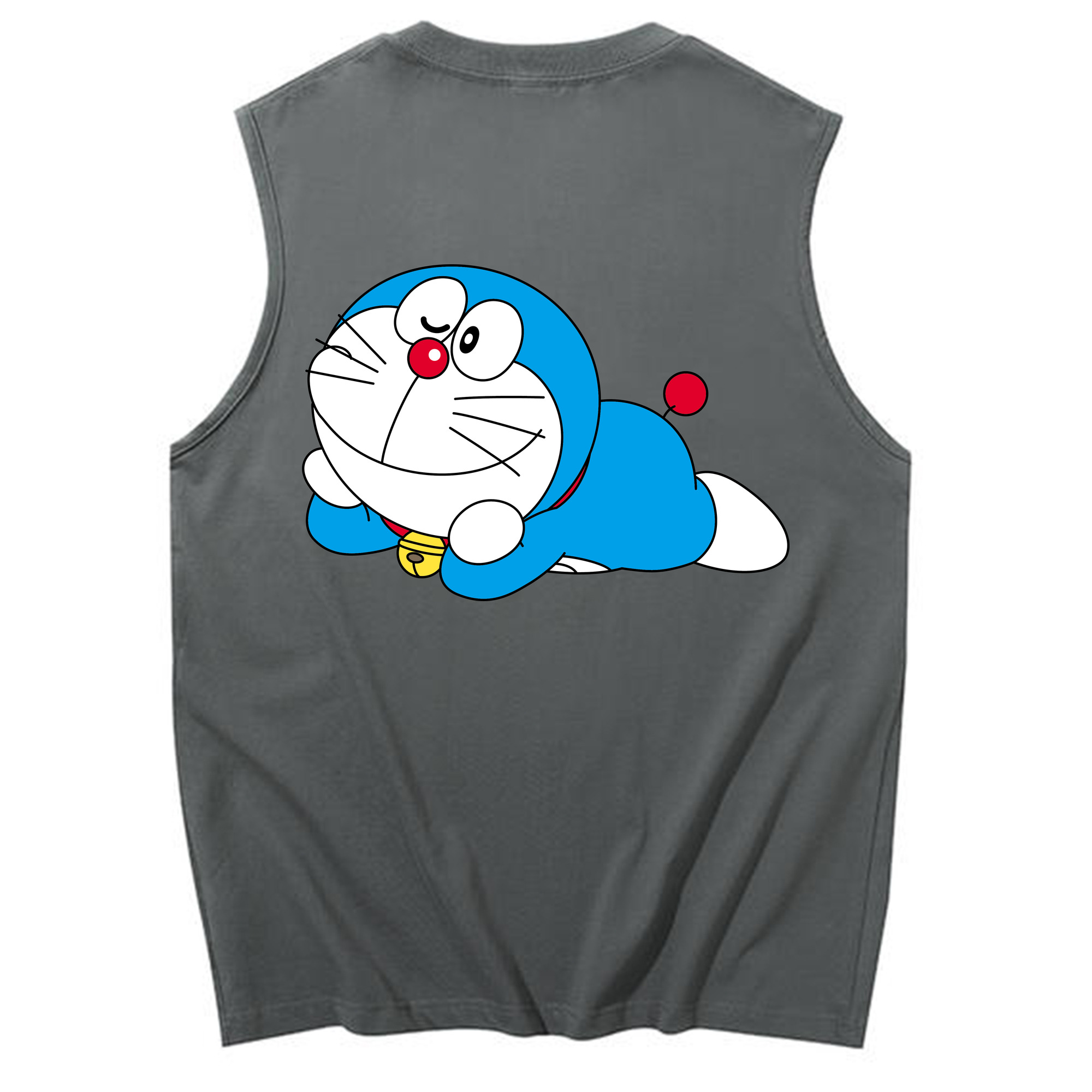 （画像用） ドラえもん Doraemon コットン100％タンクトップ（背面プリント）